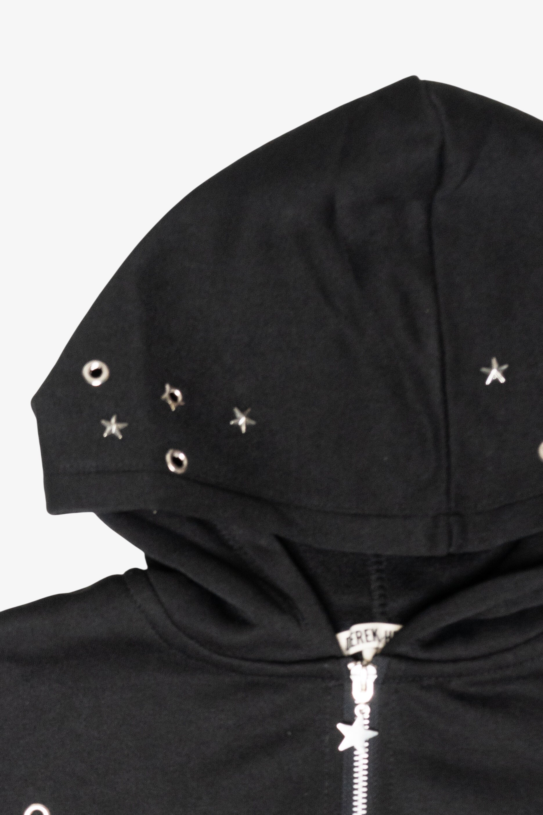 Studded Star Zip Hoodie