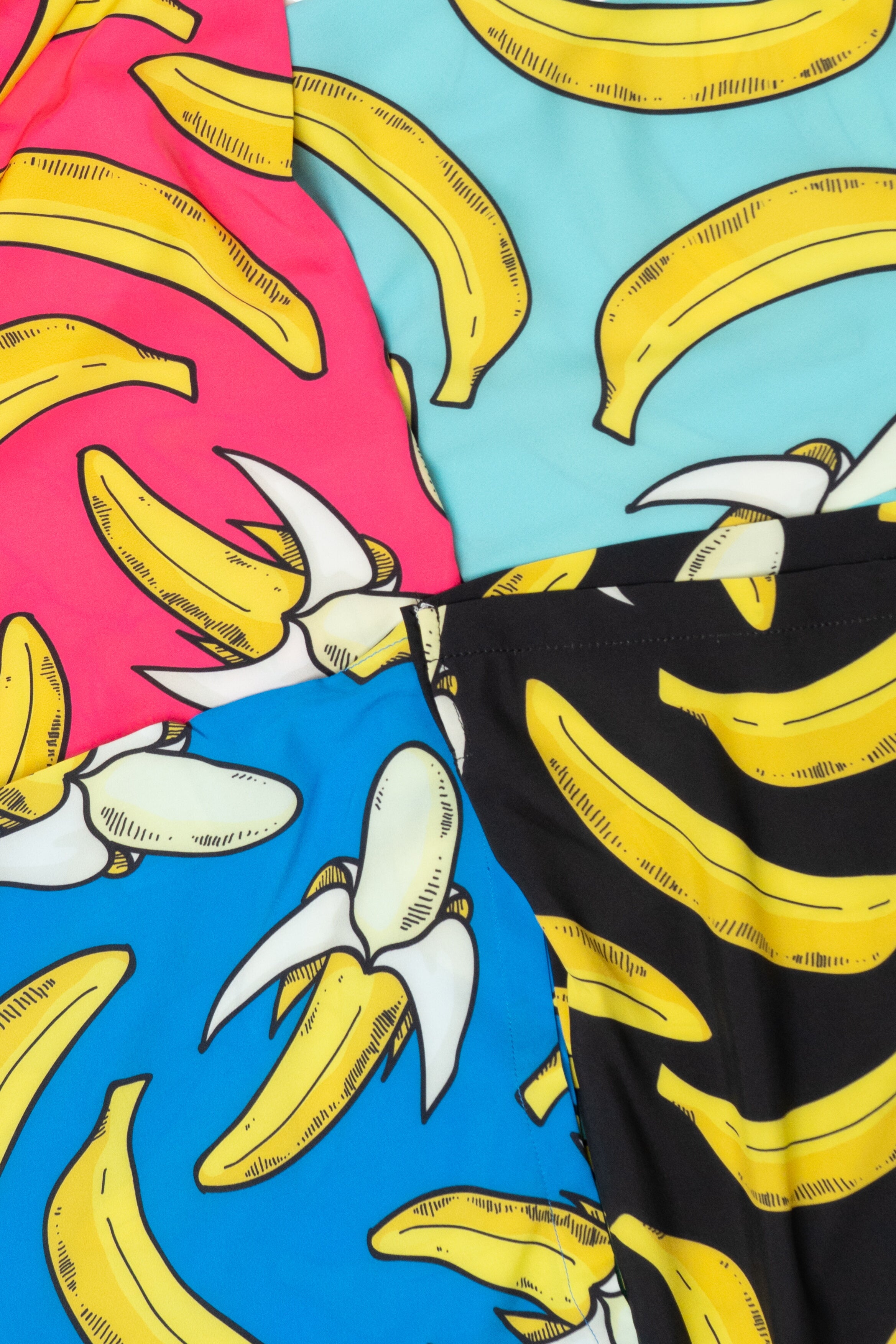 Bananas Hawaiian Button Up Tee