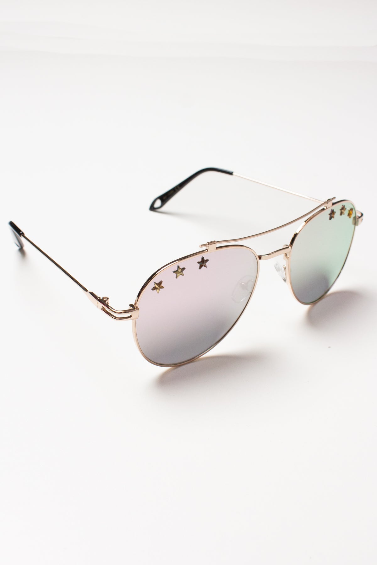 Star Aviator Solid Lens Sunglasses