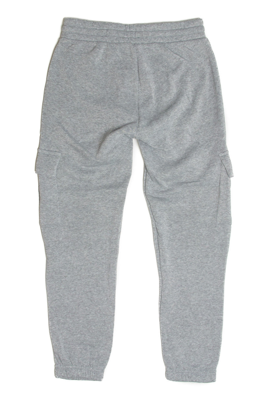 Grey Cargo Sweatpants