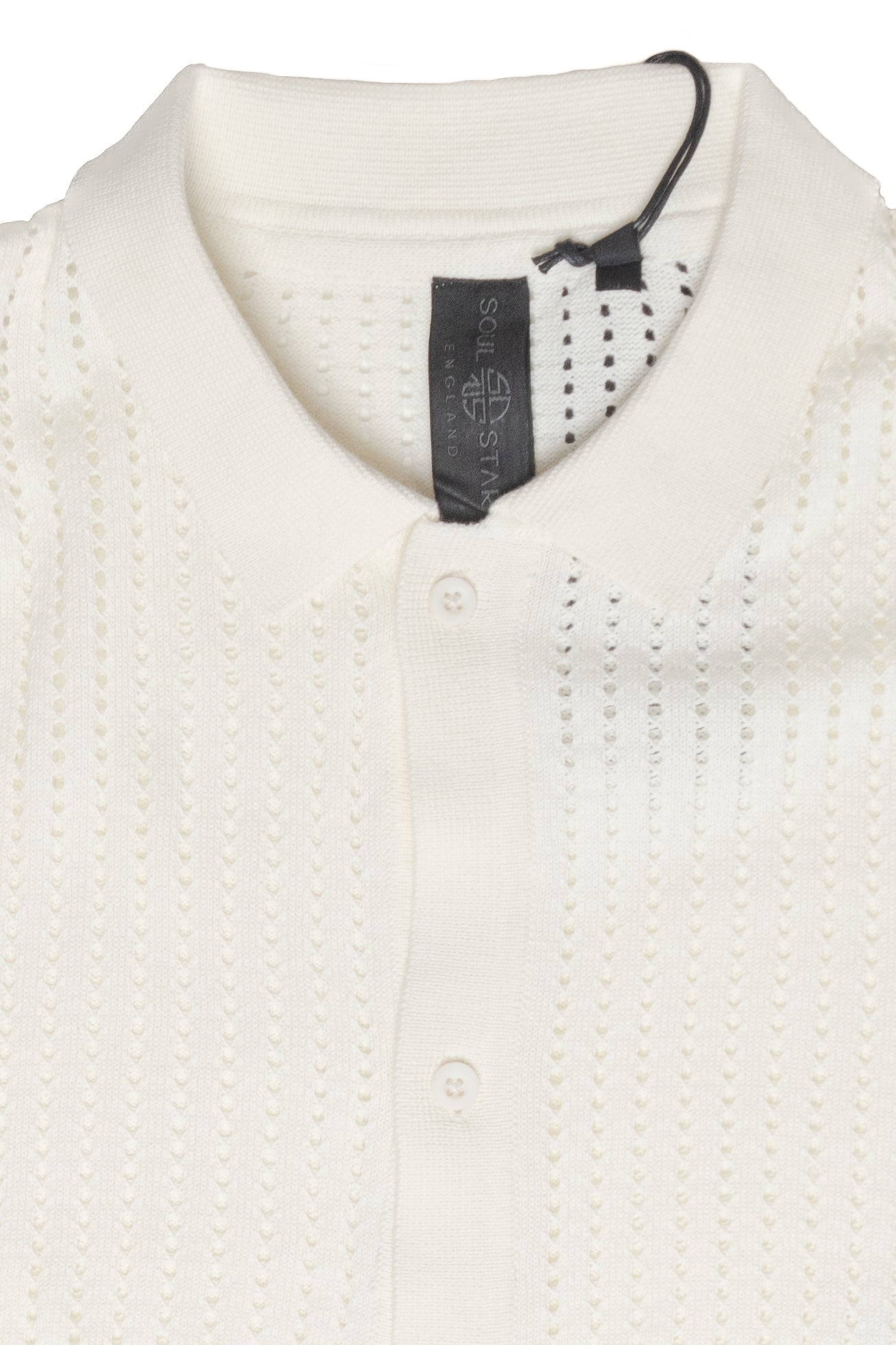 Retro Knit Button-Up