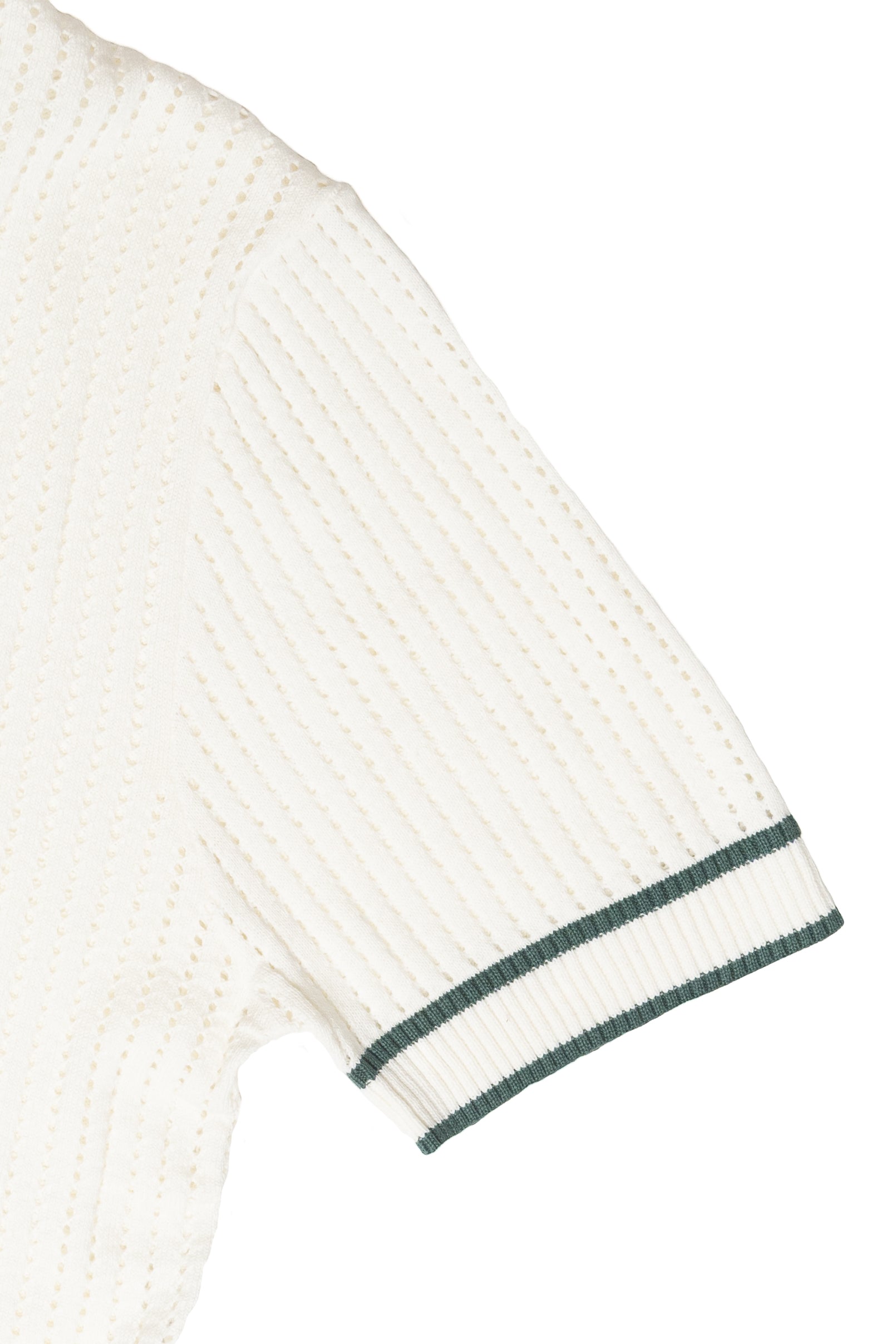 Retro Knit Button-Up