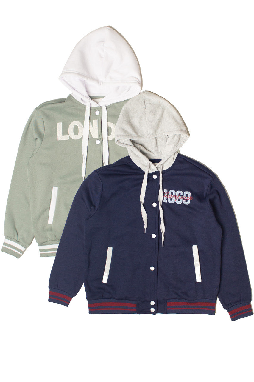 Hooded Varsity Sweatshirt