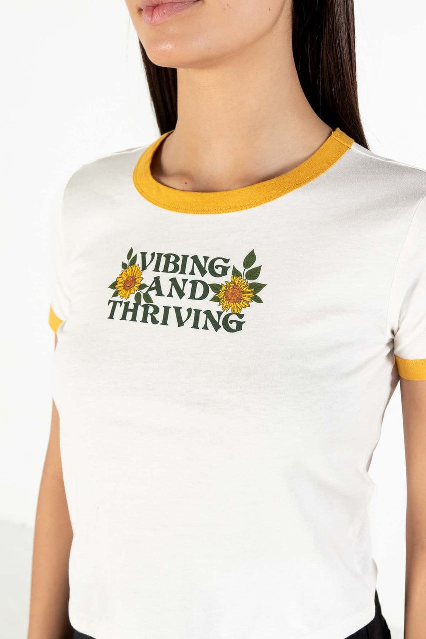 Vibing And Thriving Tee