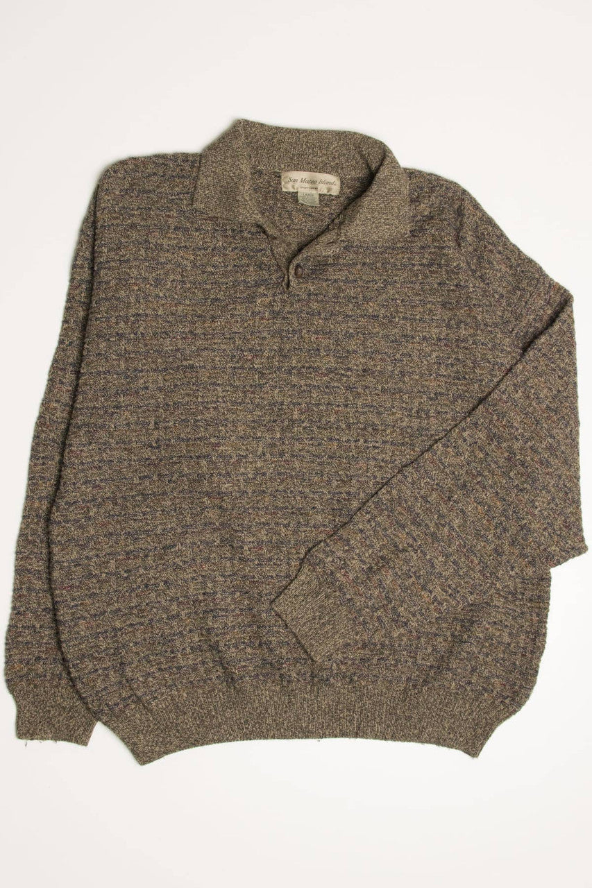Vintage Collared 80s Sweater 3490
