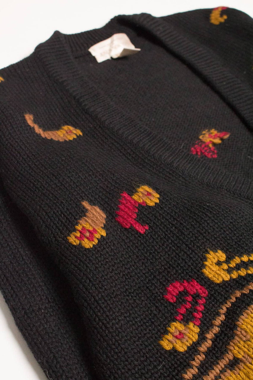 Vintage 80s Cardigan 3594