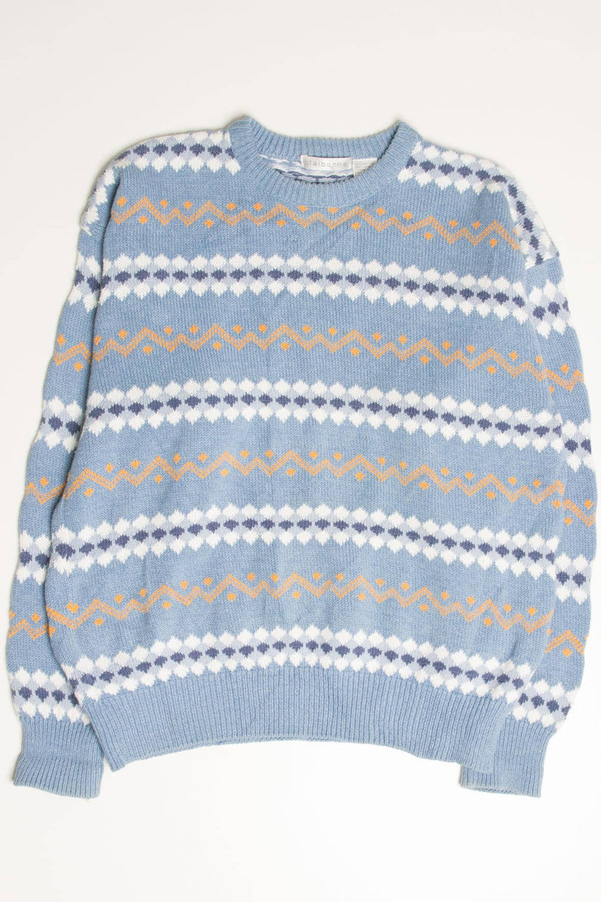 Vintage Light Blue Sweater 3614
