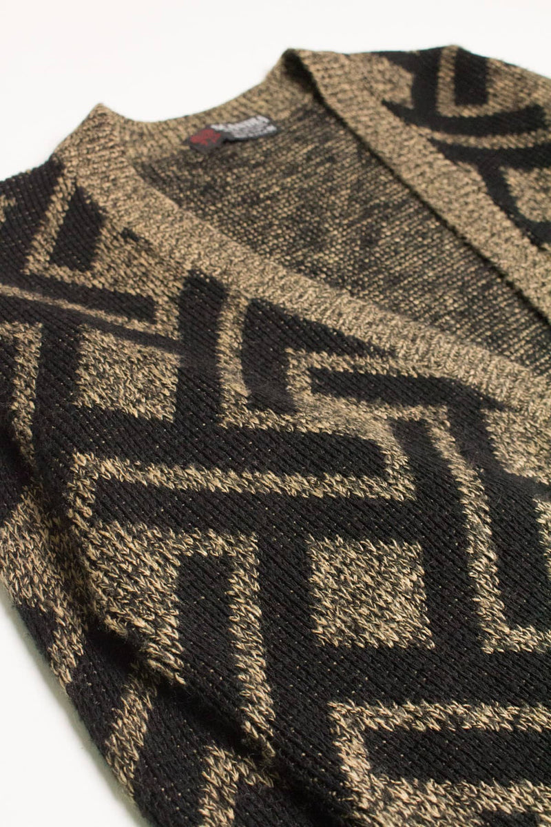 Vintage 80's cardigan sweater XL City Streets