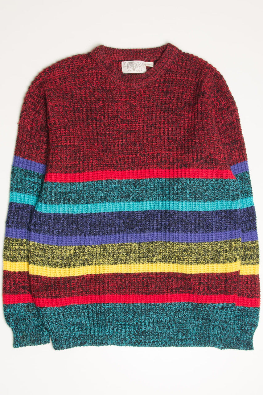 Vintage Stripes Saturdays 80s Sweater 3664