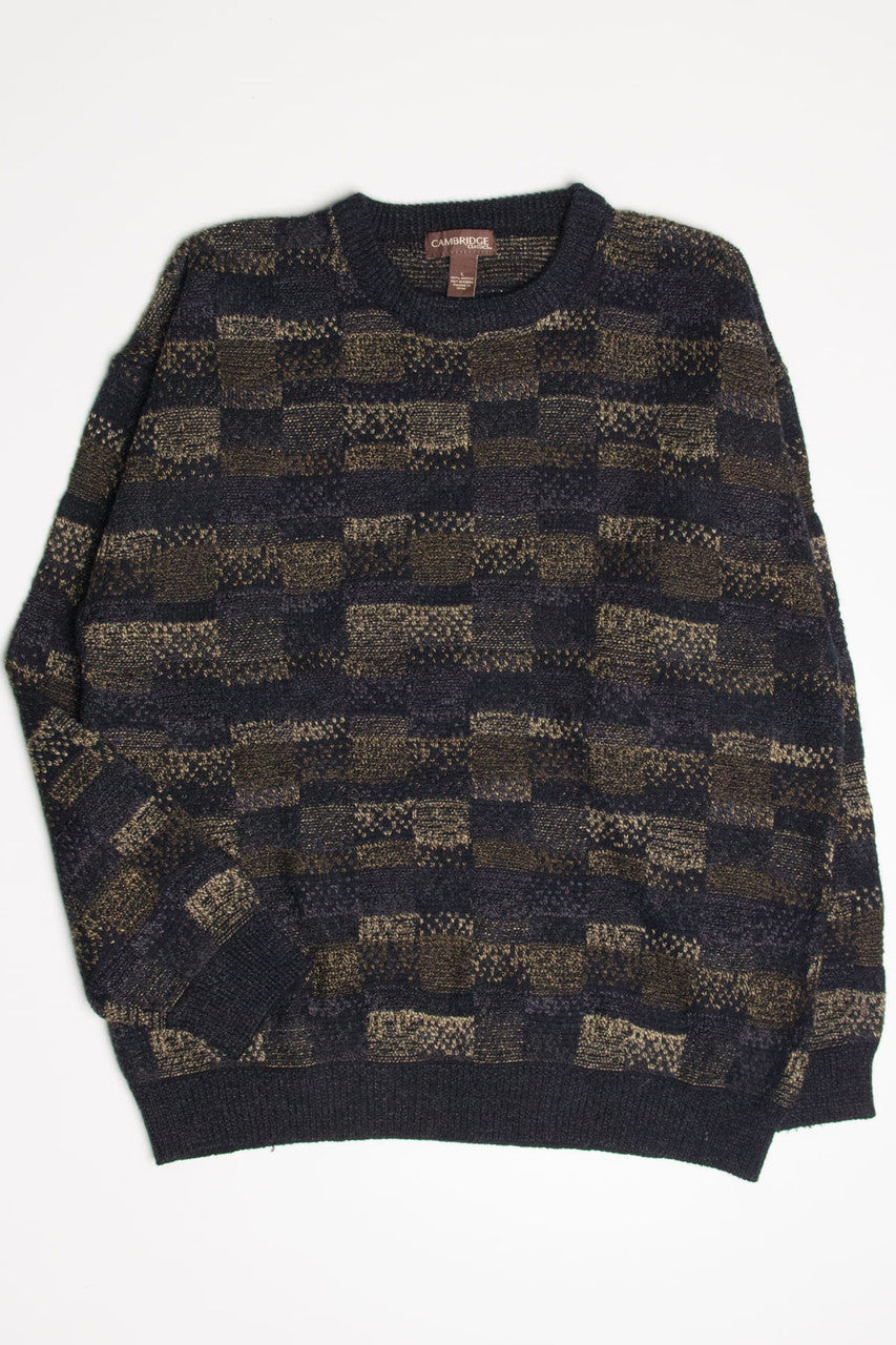 Cambridge Checkered Sweater 3719