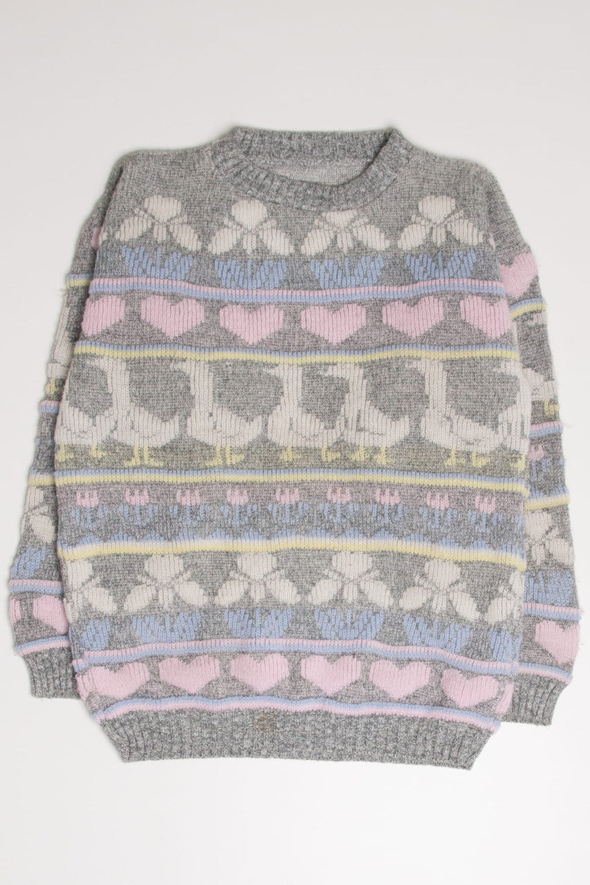 Vintage Spring Goose 80s Sweater 3807