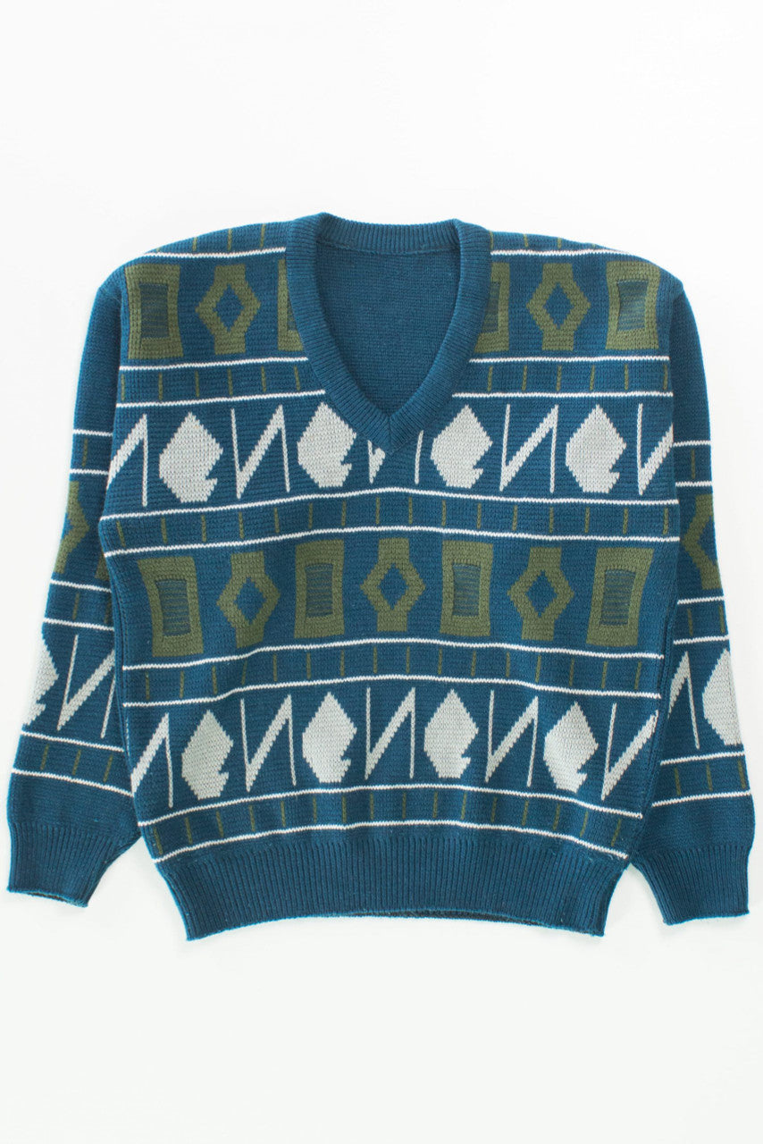 Vintage Blue 80s Sweater