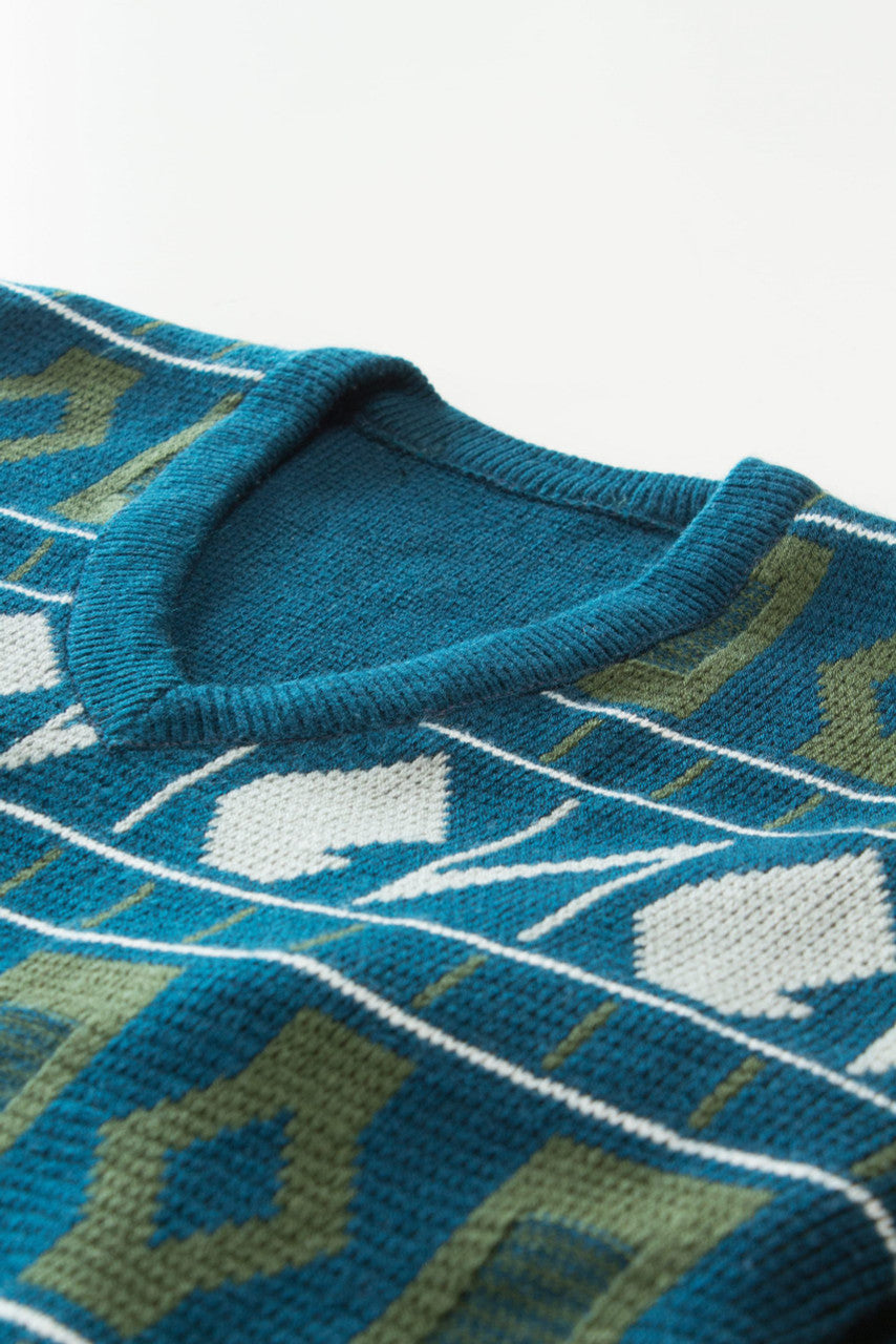 Vintage Blue 80s Sweater