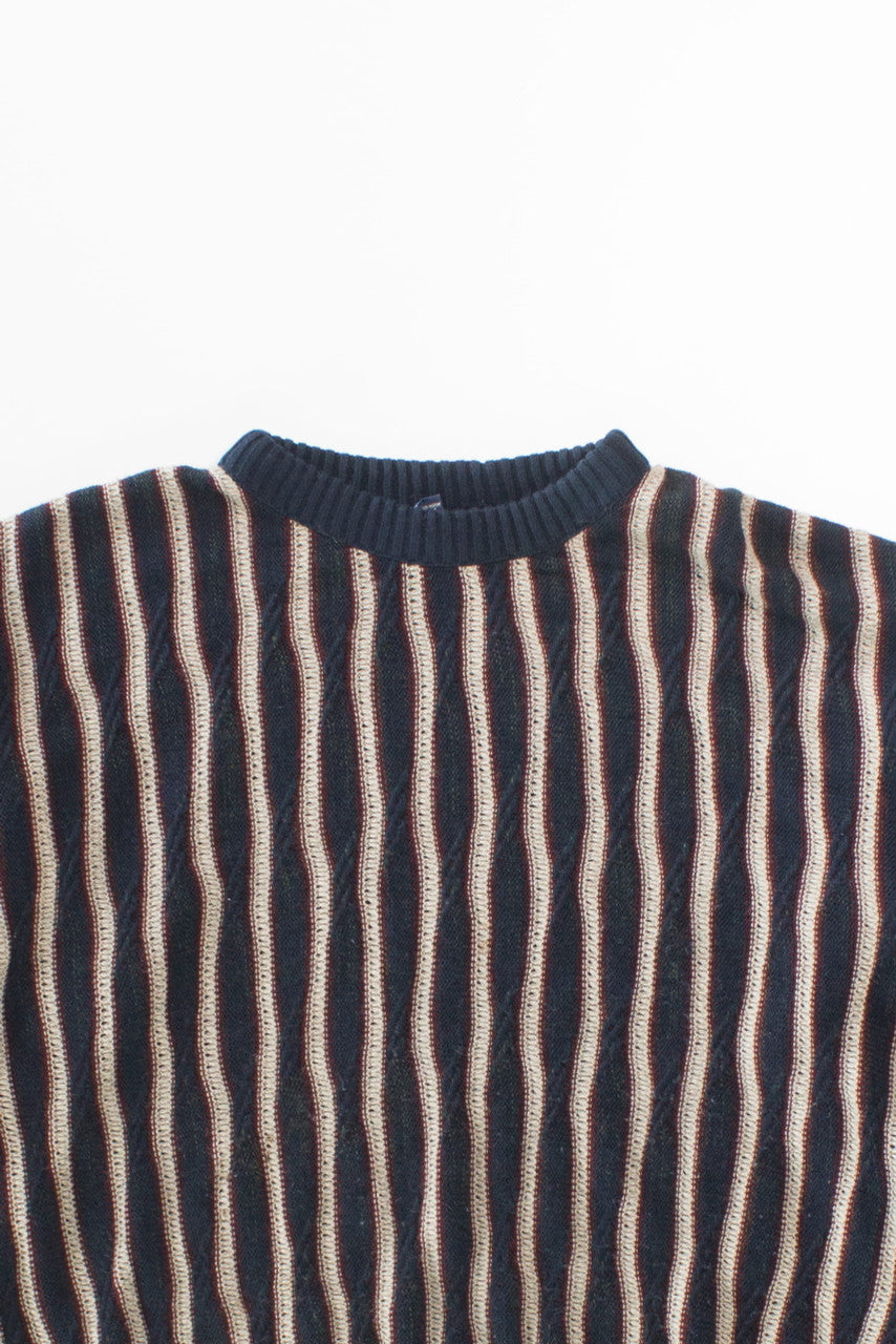 Vintage Van Heusen Striped 80s Sweater