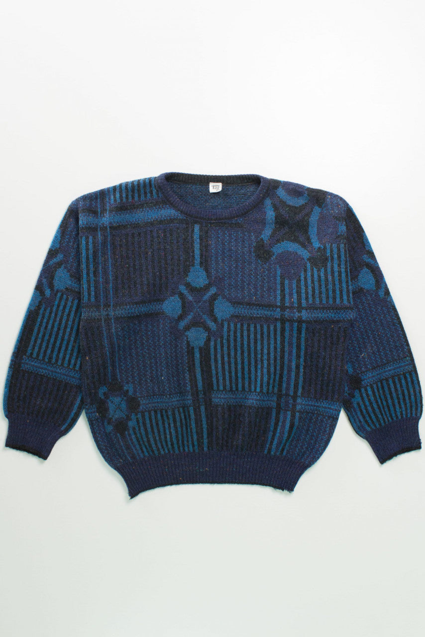 Vintage Blue Tigi 80s Sweater
