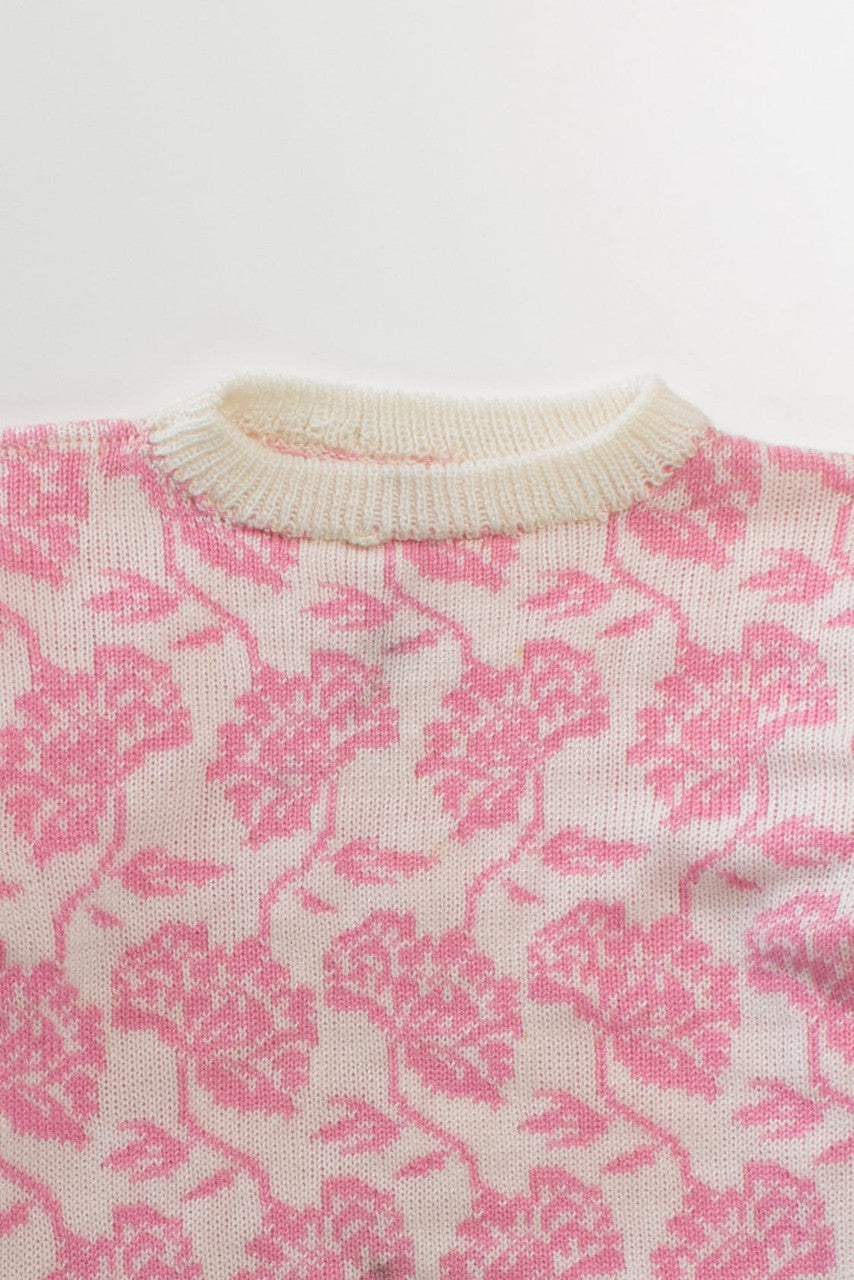 Vintage Pink 80s Sweater