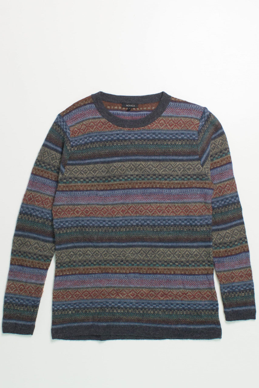 Vintage Novica Alpaca 80s Sweater