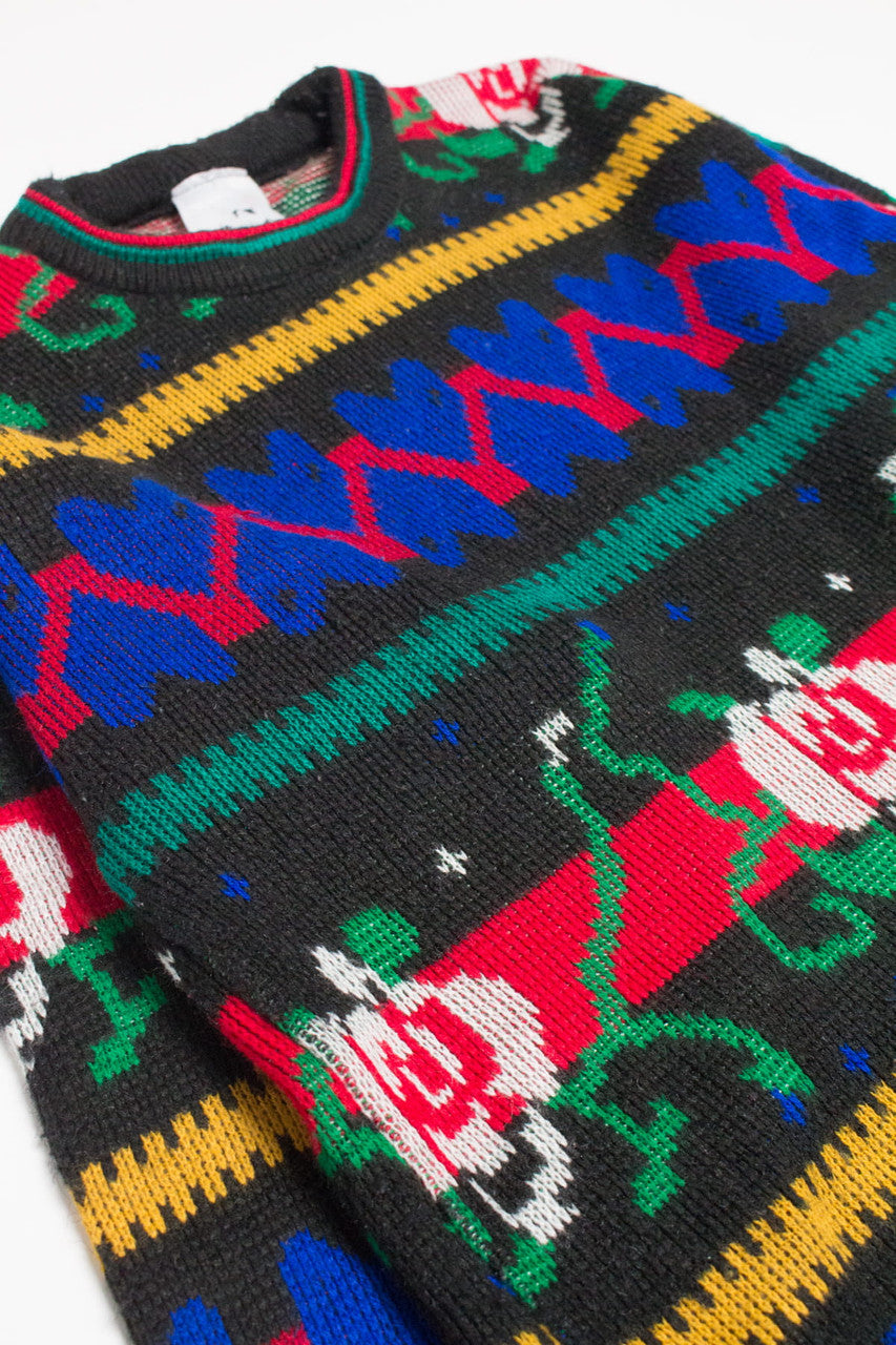 Hearts & Roses 80s Sweater