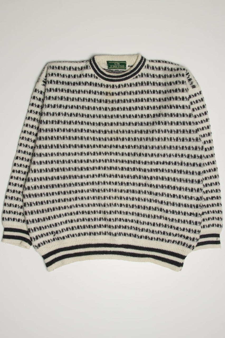 Cream CN Fritio 80s Sweater