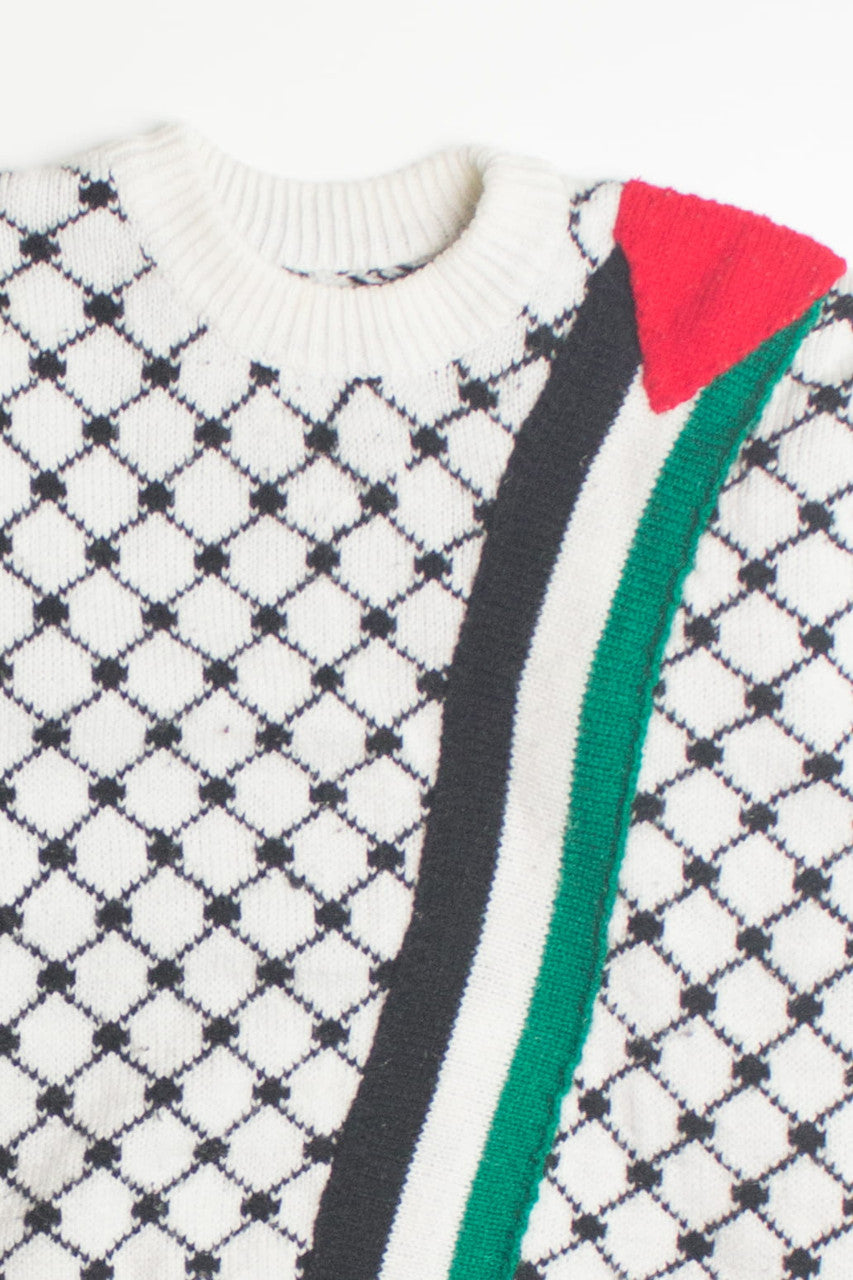 Palestine Flag 80s Sweater