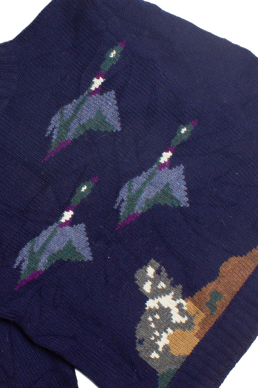 Vintage Lorde Taylor Duck 80s Sweater (1980s)