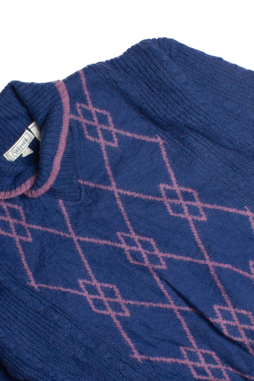 Vintage Sedgewick Argyle 80s Sweater (1980s)