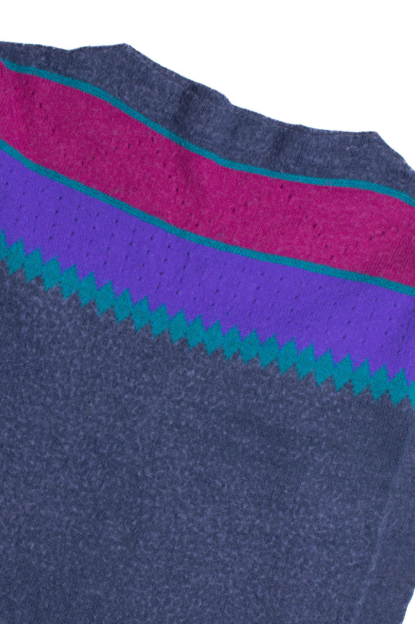 Dark Blue 80s Sweater 4170