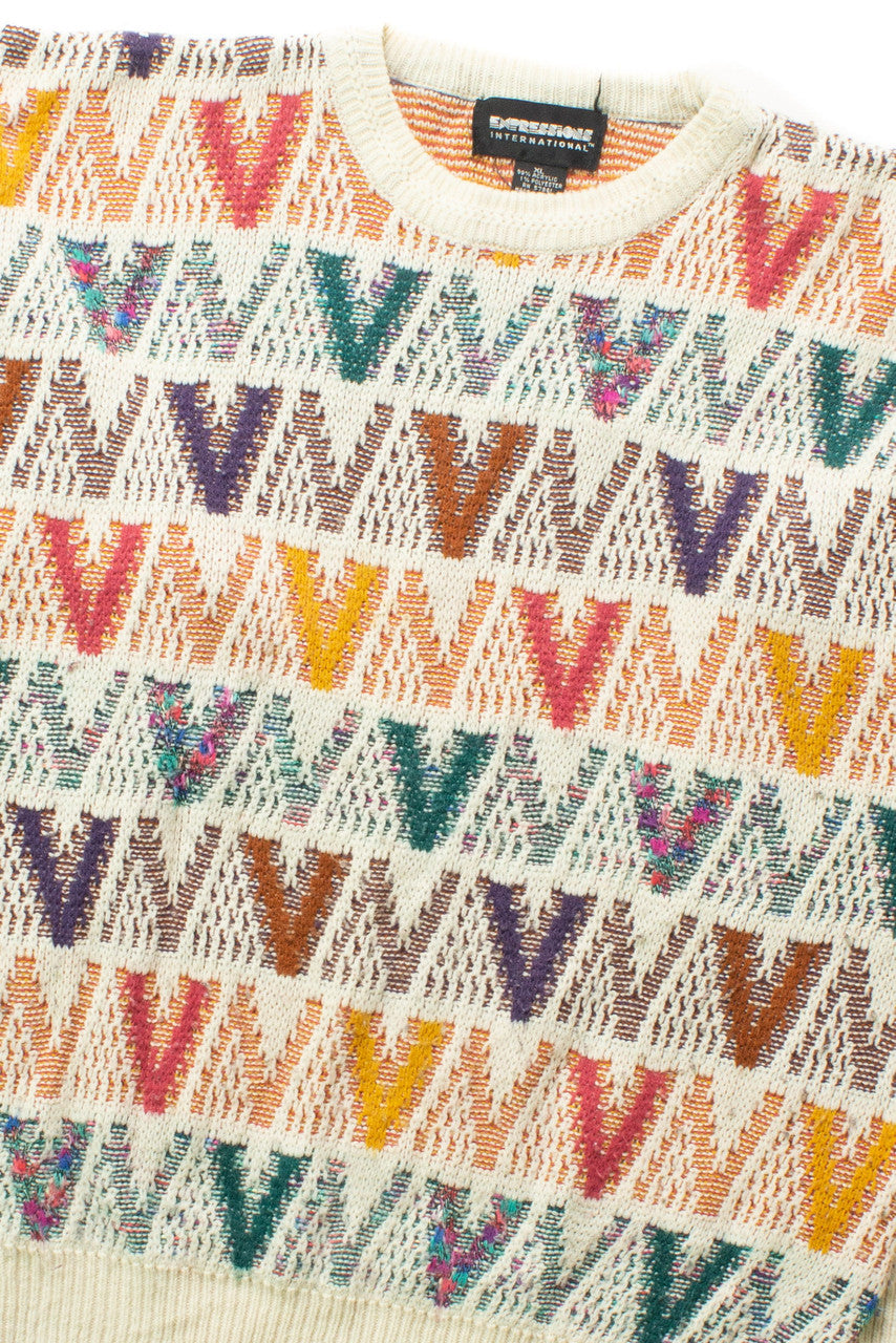 Vintage Expressions 80s Sweater 4411