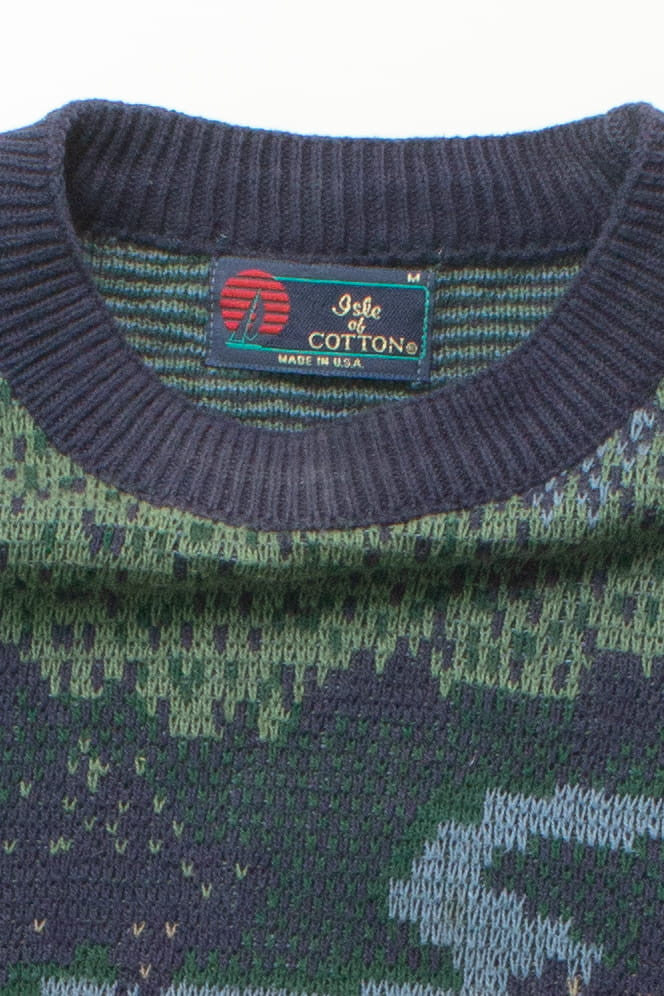 Vintage Golf Graphic 80s Sweater 4414