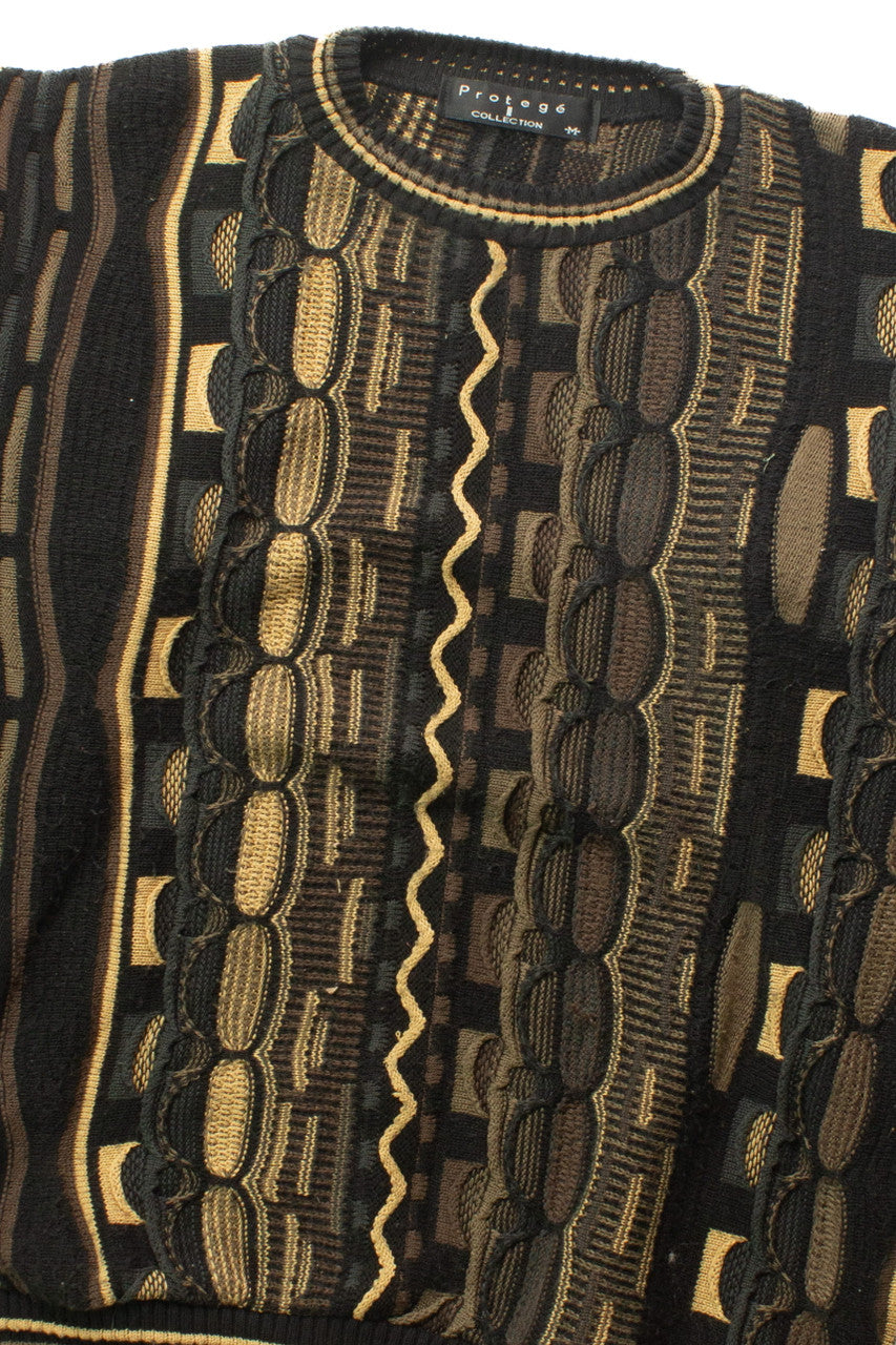 Vintage Protege Collection Coogi Style 80s Sweater 4416