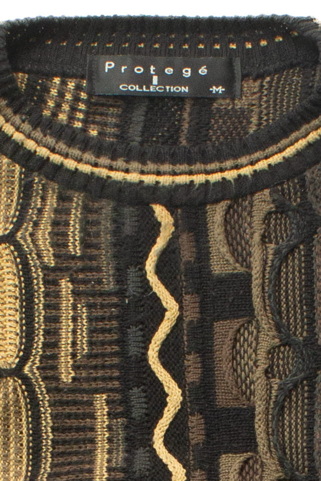 Vintage Protege Collection Coogi Style 80s Sweater 4416