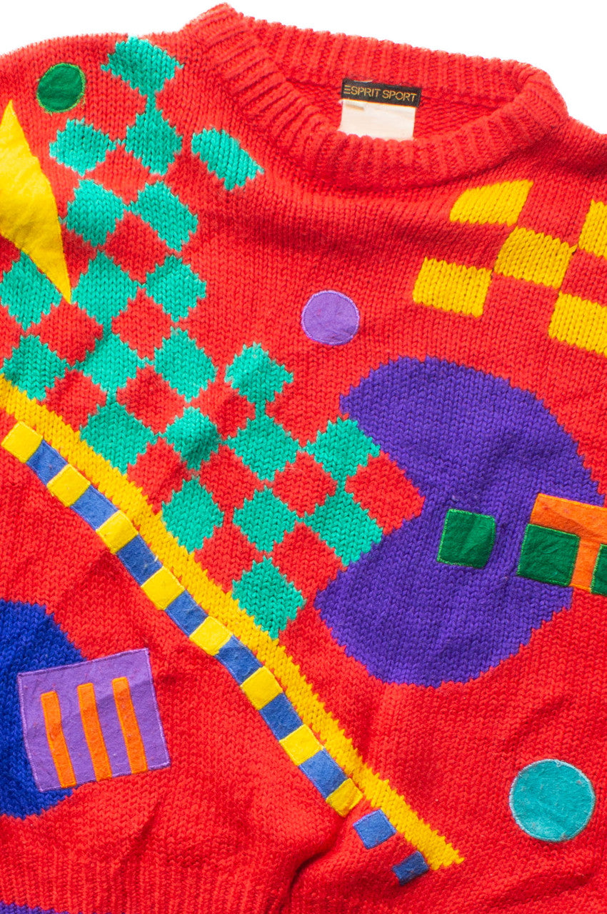 Vintage Esprit Sport 80s Sweater 4439