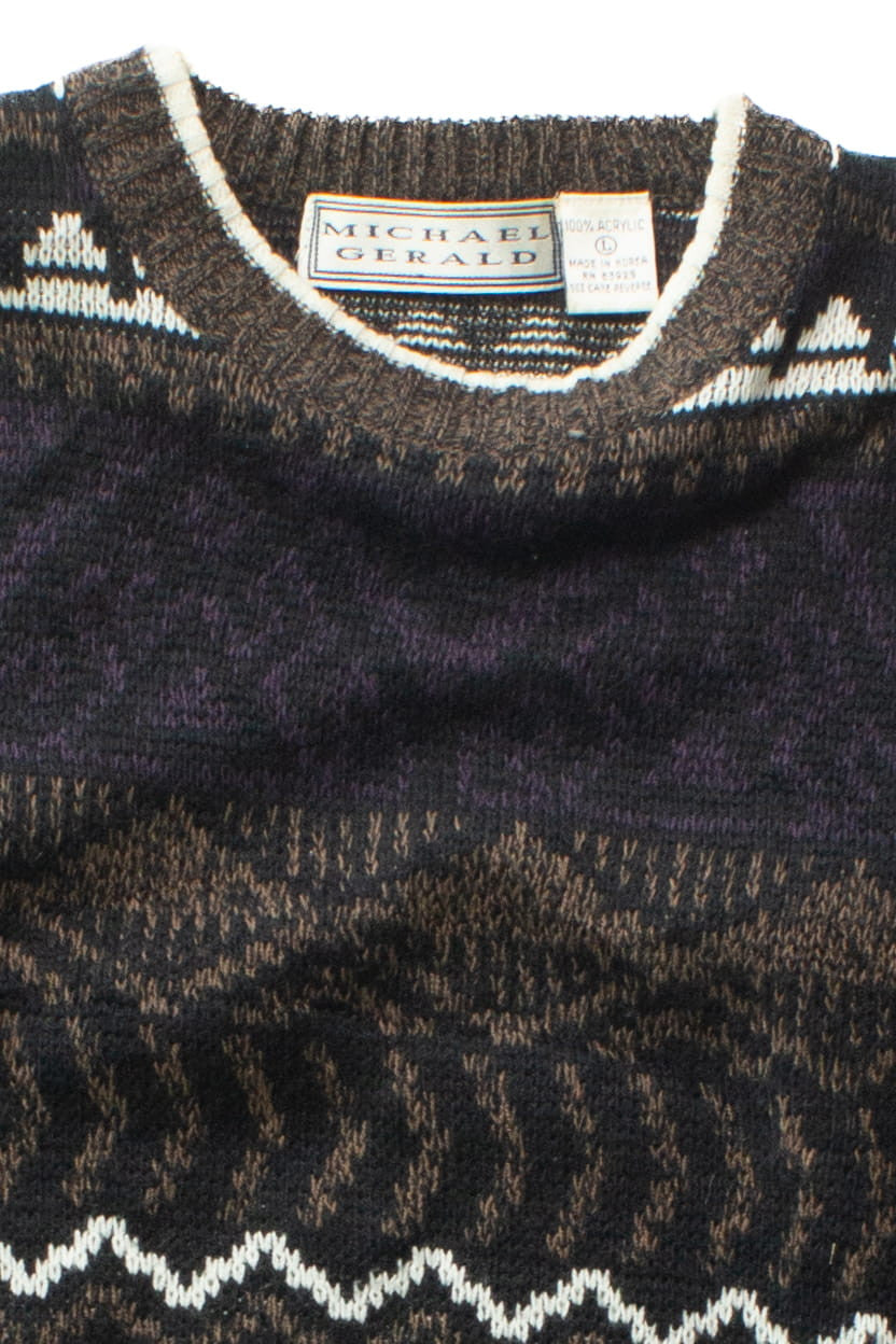 Vintage Michael Gerald 80s Sweater 4442