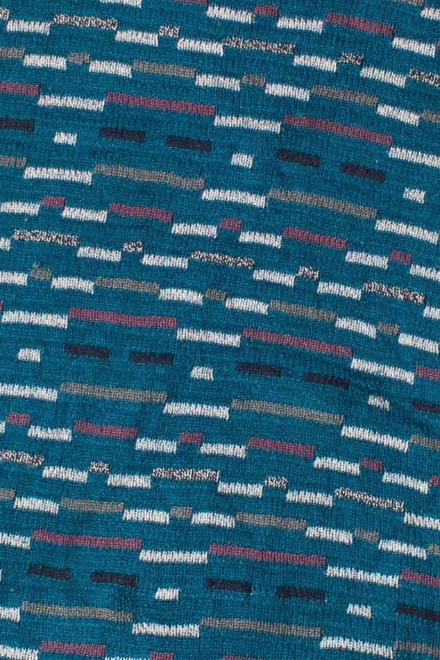 Vintage C & A Diamond Dash Pattern 80s Sweater