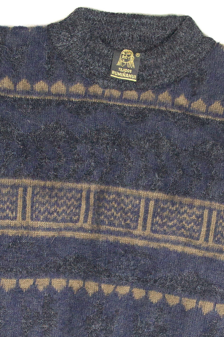 Tejidos Ruminahui 80s Style Sweater