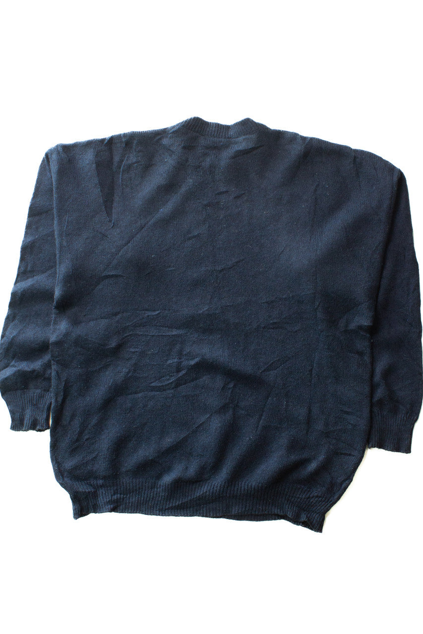 Vintage Diamond Squares 80s Sweater (1990s)