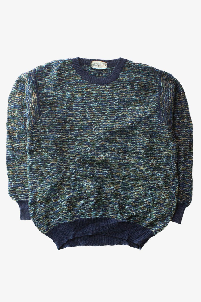 Vintage Blue Paul Fourticq 80s Sweater (1990s)