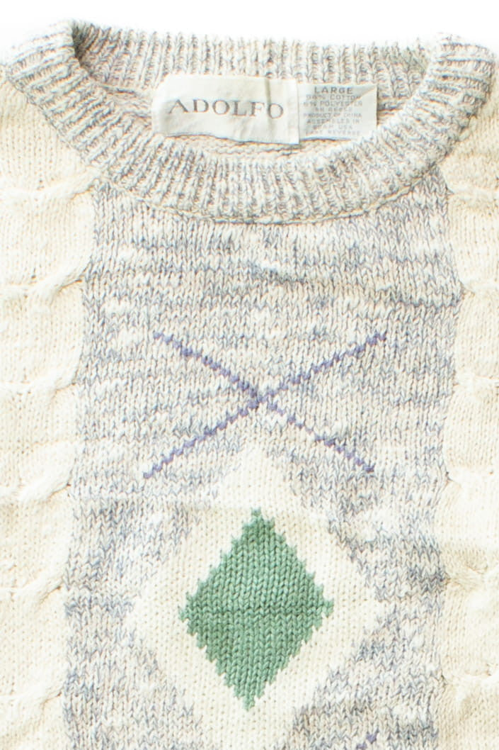 Vintage Adolfo 80s Sweater (1990s)