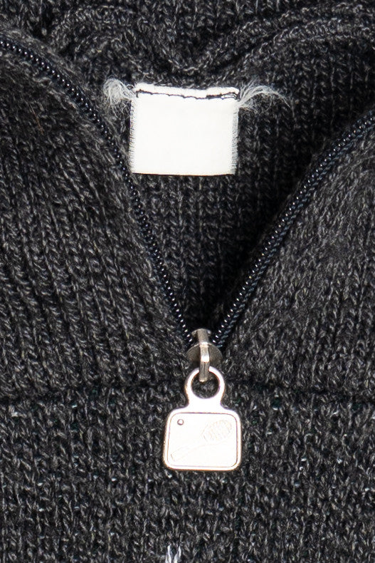 Vintage Tennis Quarter-Zip 80s Sweater