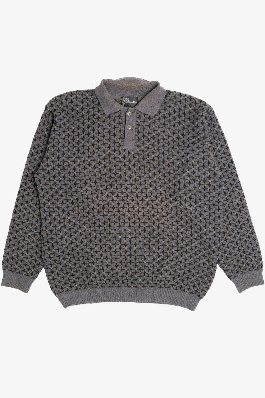 Vintage Hyde Park Two Button 80s Sweater