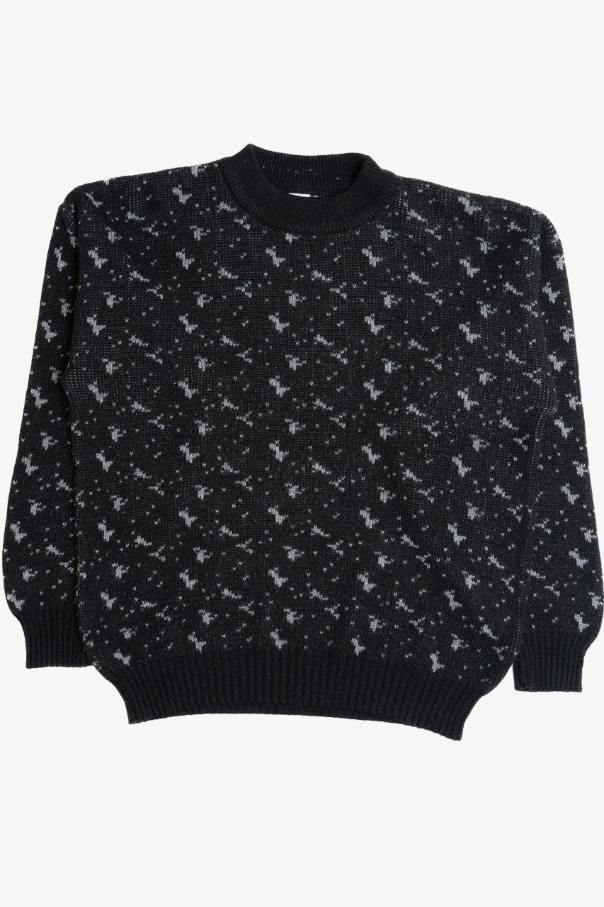 Vintage Salt & Pepper 80s Sweater