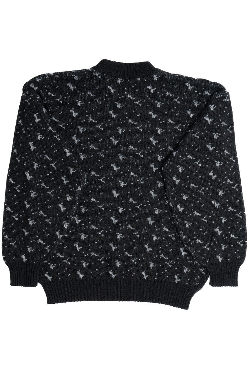 Vintage Salt & Pepper 80s Sweater