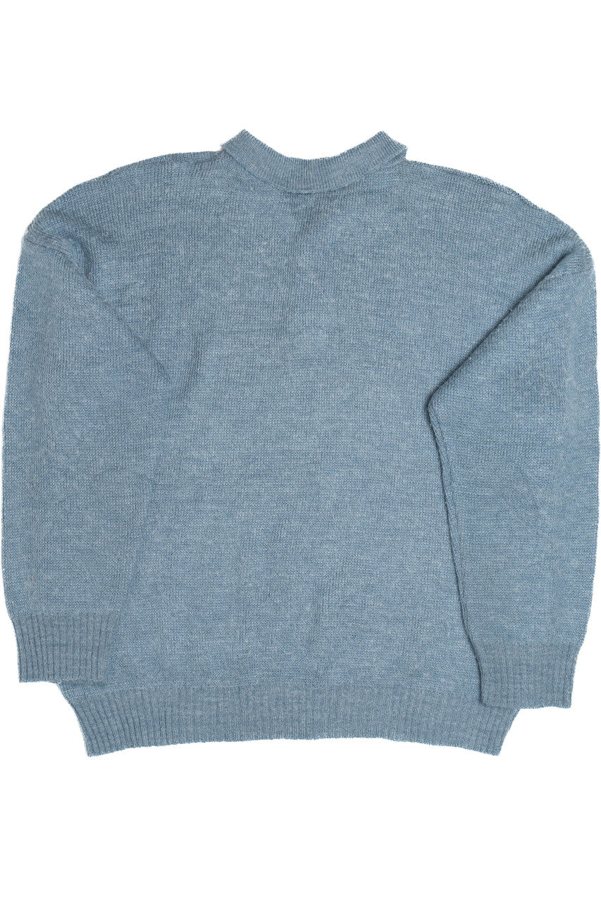 Vintage Likos Two Button 80s Sweater