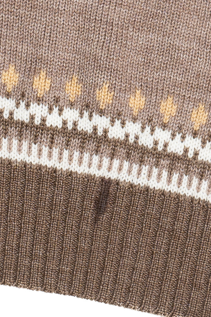 Vintage Red Baron V-Neck 80s Sweater