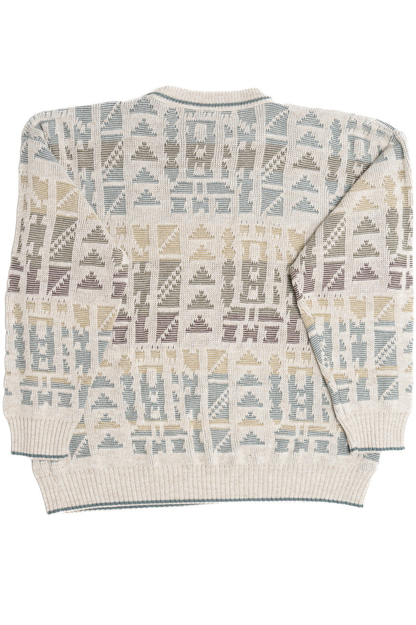 Vintage Canda Earth Tones 80s Sweater