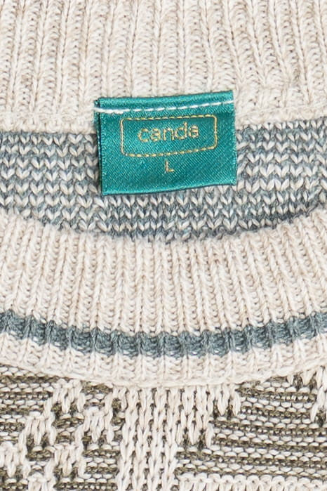 Vintage Canda Earth Tones 80s Sweater