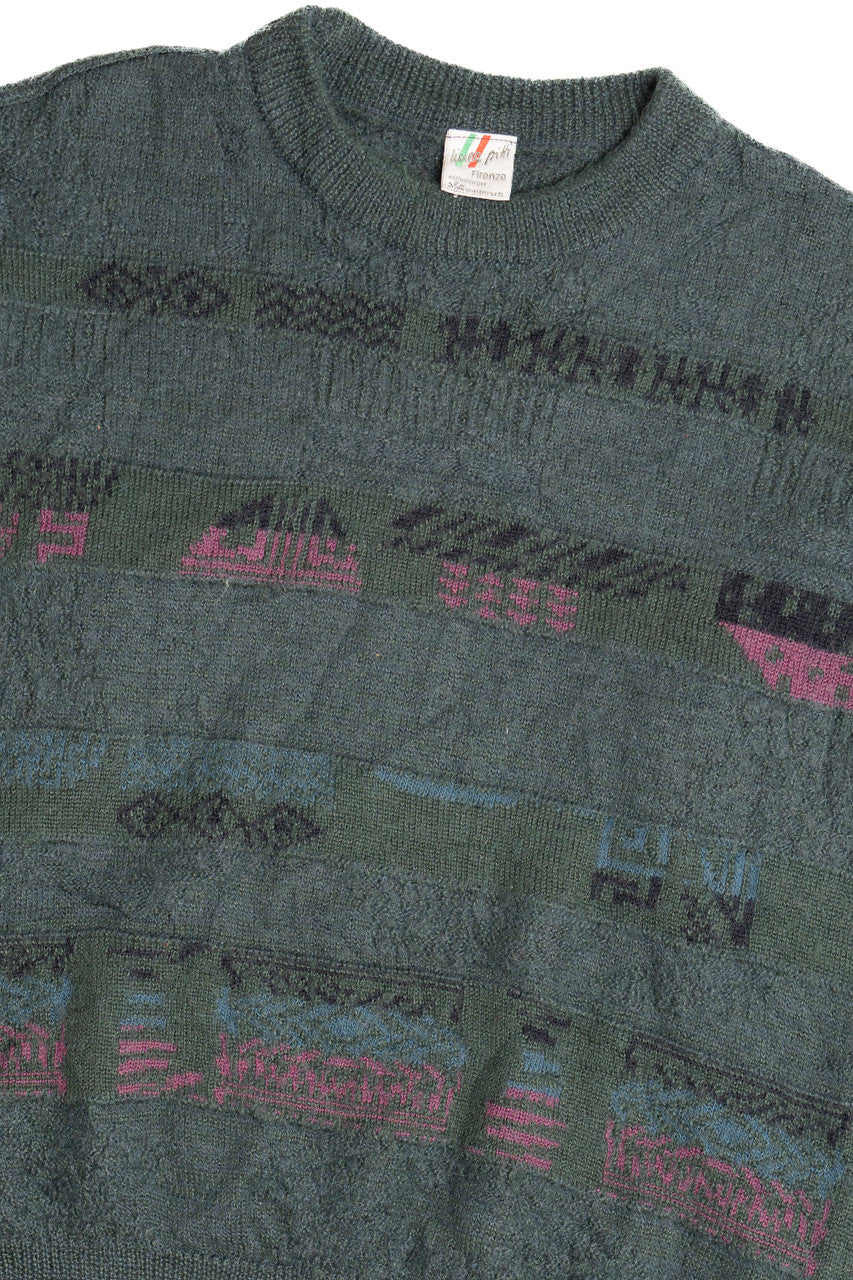 Vintage Hidden Symbols Firenze 80s Sweater