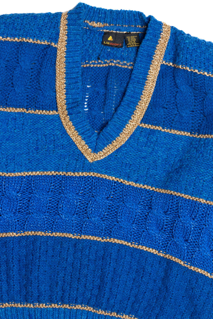 Vintage Chunky Liz Sport 80s Sweater 4593 (1980s)