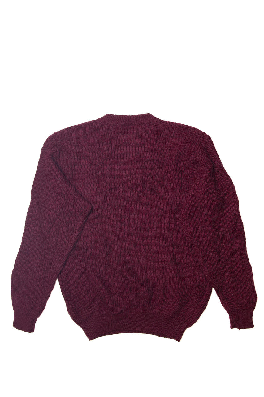 Vintage Conwell Cable Knit 80s Sweater