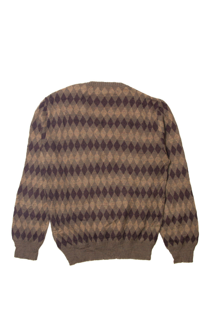 Vintage Argyle 80s Sweater